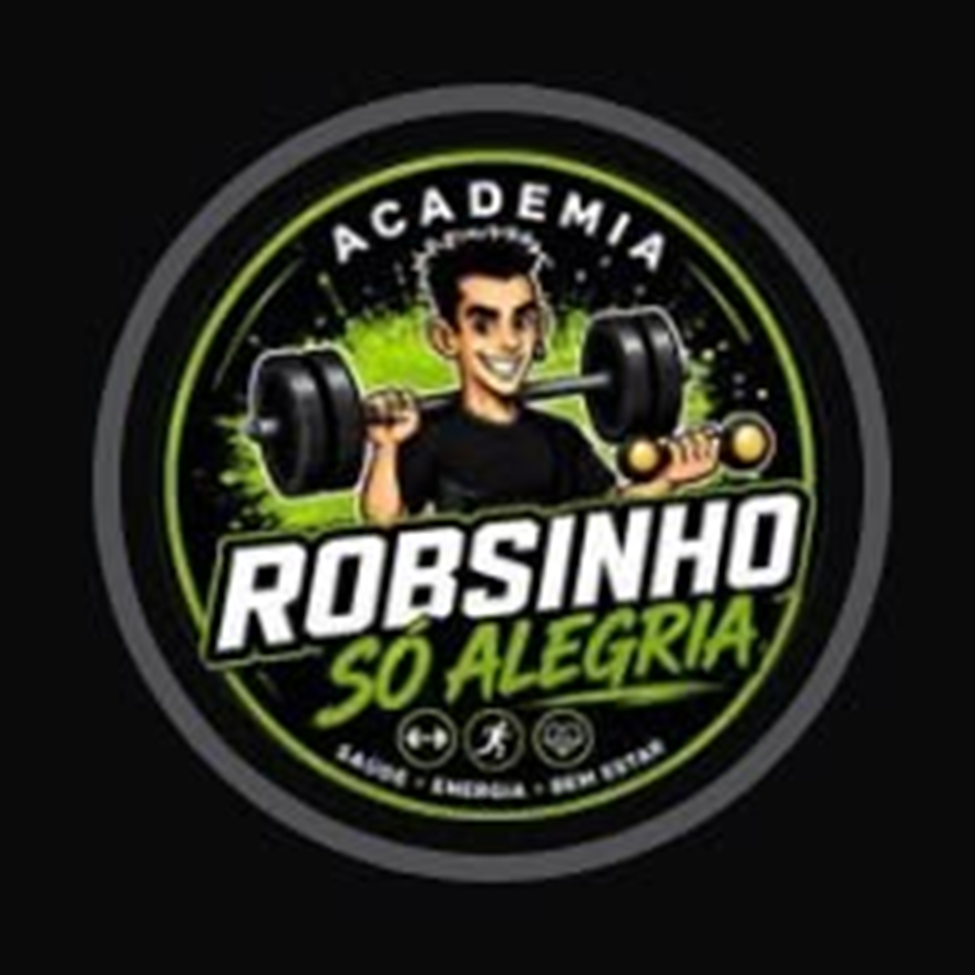 Logo da Academia Robsinho Só Alegria